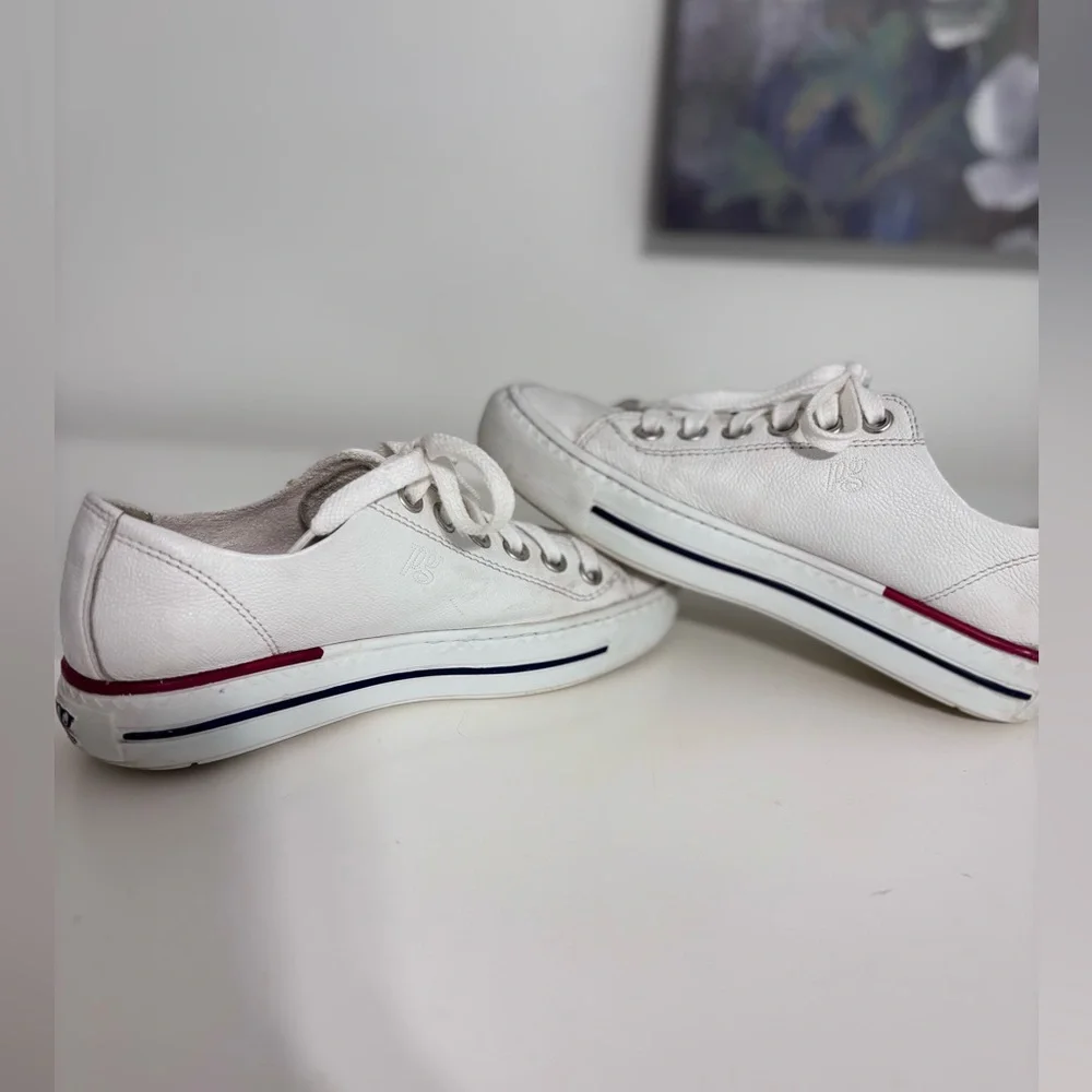 Paul Green white soft leather Carly women’s sneakers size UK 3.5 (US size 6) - Picture 5 of 8